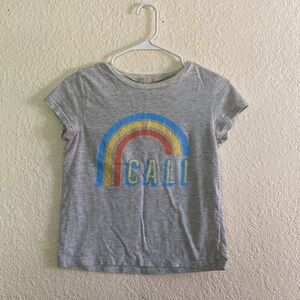 Rainbow Cali GB Cropped top